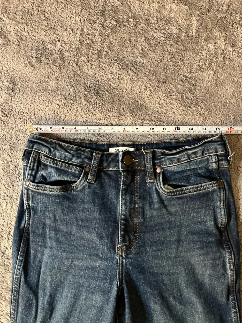 Wrangler Dark Blue Flare Jeans